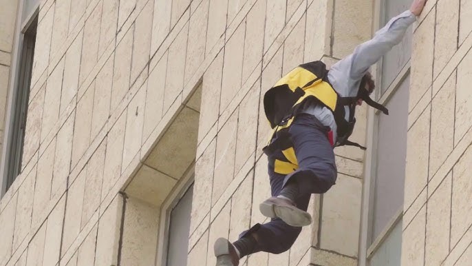 Wearable safety devices for high-rise building workers and residents