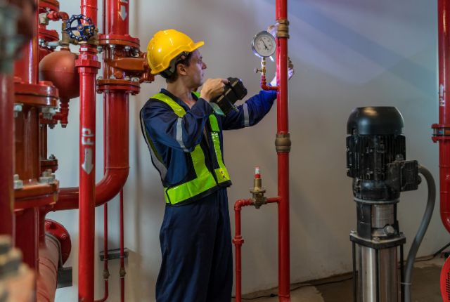 Building managers improving fire safety culture