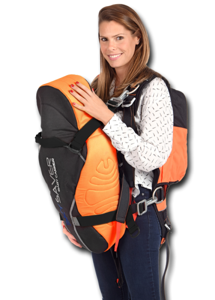 SkySaver Family 1+1: One Rescue Backpack Plus One Baby Harness